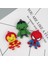 Disney Marvel Örümcek Adam Hulk Kaptan Amerika Aksiyon Figürü Demir Adam Örümcek Adam Disney Modeli Mini Oyuncaklar 6.5 cm Pvc Şekil Çocuklar Hediyeler (Yurt Dışından) 2