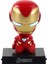 12 cm Bobble Kafa Şekil Jack Örümcek Adam Hulk Dikiş Kaptan Amerika Deadpool Thanos Demir Adam Model Oyuncak Araba Dekorasyon Telefon Tutma (Yurt Dışından) 3