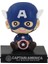 12 cm Bobble Kafa Şekil Jack Örümcek Adam Hulk Dikiş Kaptan Amerika Deadpool Thanos Demir Adam Model Oyuncak Araba Dekorasyon Telefon Tutma (Yurt Dışından) 4