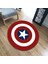 Yenı 60 cm Dairesel Marvel Avengers Peluş Halı Demir Adam Batman Örümcek Adam Halı Mat Pamuk Noel Hediyesi Oyuncaklar Çocuklar Için (Yurt Dışından) 2