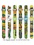 Tmnt-11-38 40 41 Mm-Teenage Mutant Ninja Turtles Band Apple Watch Band 44MM 40MM 45MM 41MM 49MM 42MM 38MM Band Iwatch Series 7 Se 4 5 6 8 Ultra Band (Yurt Dışından) 4