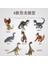8 Adet Dinosaur-M-8pcs/jurassic Dinozor Simülasyon Modeli Oyuncak Hayvanlar Mini Oda Dekor Boys Için Parti Iyilik Plastik Dinozor Oyuncaklar Çocuklar Için 2-4 (Yurt Dışından) 3