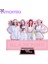 Amamia Şekilli Kalıp Plaka Şeffaf Baskı Grup Üyesi Jisoo Jennie Lisa Rose Standı Şekil Masaüstü Süsleme (Yurt Dışından) 4
