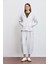 Yüksek Bel Slouchy Pileli Pantolon 4