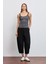 Yüksek Bel Slouchy Pileli Pantolon 2