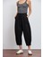Yüksek Bel Slouchy Pileli Pantolon 3