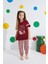 Anne Kız Kombin Desenli Viskon Kısa Kollu Pijama Takımı (Anne Kız Ayrı Satılır) 5