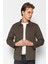 Erkek Regular Fıt %100 Cotton İnce Likralı Gabardın Spor Gömlek Ceket 1