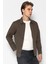 Erkek Regular Fıt %100 Cotton İnce Likralı Gabardın Spor Gömlek Ceket 3