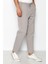 Erkek Beli Lastikli Ve Bağcıklı Gabardin Baggy Pantolon 2