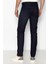 Erkek Regular Fit Rahat Normal Bel Denım Görünümlü Likralı Pantolon 4