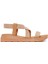 Kadın Bej Hasır Comfort Sandalet 25SFE4615M7 1