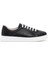 Kadın Siyah Bağcıklı Deri Sneaker 25SFD500718 1