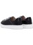 Kadın Siyah Bağcıklı Deri Sneaker 25SFD500718 5