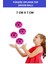 Moon Ball (Yükseğe Zıplayan Top) - 7 cm - Süper Eğlenceli Uzay Topu - Space Ball - Bouncy Ball 2