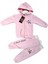 Baby Marka Baskılı Kelvin Desen Kapşonlu Fermuarlı Ikili Takım Unisex 1-5 Yaş 1