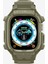 Apple Watch 49mm Ultra Seri 3/2/1 ile Uyumlu Kılıf & Kordon Kayış Rugged Armor Pro Vintage Khaki - ACS05915 1