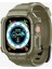 Apple Watch 49mm Ultra Seri 3/2/1 ile Uyumlu Kılıf & Kordon Kayış Rugged Armor Pro Vintage Khaki - ACS05915 2