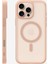 iPhone 16 Pro ile Uyumlu ince MagSafe Kılıf Ultra Hybrid T Force Kamera Butonu Sararma Karşıtı DuraClear™ Hava Kanalı Teknolojisi™ Askeri Sınıf Koruma MagFit Frost Rose Mat Kapak - ACS09071 2