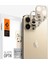 iPhone 13 Pro Max / 13 Pro Kamera Lens Camı Koruyucu GLAS.tR Optik (2 Adet) Gold - AGL04034 1
