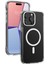 Ciel by CYRILL Apple iPhone 15 Pro ile Uyumlu Kılıf Cecile Mag MagSafe özellikli Crystal Clear - ACS06763 5