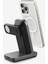 15W 3'ü 1 Arada Kablosuz Şarj Standı iPhone & Apple Watch & Airpods Qi2 Destekli Magsafe Özellikli Magfit Onetap Pro 3 3-In-1 Wireless Dock S318W - AMP06527 1