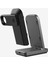 15W 3'ü 1 Arada Kablosuz Şarj Standı iPhone & Apple Watch & Airpods Qi2 Destekli Magsafe Özellikli Magfit Onetap Pro 3 3-In-1 Wireless Dock S318W - AMP06527 3