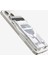 iPhone Için Magsafe Özellikli 3 Kartlı Manyetik Cüzdan Ultra Hybrid Zero One White - AFA07401 3