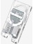 iPhone Için Magsafe Özellikli 3 Kartlı Manyetik Cüzdan Ultra Hybrid Zero One White - AFA07401 4