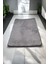 40 x 60 cm Banyo Paspası Gri Overloklu 1 Adet 5