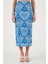 Slim Fit Ip Askılı Yırtmaçlı Midi Alt-Üst Takım Bayan Takım 5869021 5
