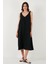 Oversize Fit V Yaka Midi Boy Basic Elbise Bayan Elbise 6788688 5