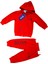 Baby Marka Baskılı Bossa Desen Kapşonlu Fermuarlı Ikili Takım Unisex 1-5 Yaş 1