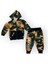 Baby Marka Baskılı Bossa Desen Kapşonlu Fermuarlı Ikili Takım Unisex 1-5 Yaş 2