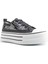 25S-002 5fx Siyah Kadın Sneaker 2