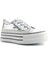 25S-002 5fx Gümüş Kadın Sneaker 2