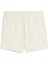 Ess Elevated Mid-Rise Beyaz Kadın Şort 3