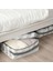 2 Adet Fermuarlı Hurç 55 x 49 x 19 cm İkea 2'li Set Yatak Altı Saklama Düzenleme Kutusu Beyaz Hurc 2