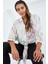 Oversize Dökümlü Crop Saten Gömlek 906 - Gül Kurusu 4