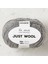 La Mia Just Wool Gri El Örgü Ipi - LT001 - 33843 1