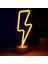 Neon Işıklı Şimşek Lamba Usb+Pil 2