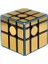 3x3 Golden Mırror Yuvarlak Parçalı Ayna Küp -Zeka Küpü - Profesyonel Speed Cube - Sabır Küpü - 1