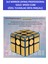 3x3 Golden Mırror Yuvarlak Parçalı Ayna Küp -Zeka Küpü - Profesyonel Speed Cube - Sabır Küpü - 5