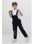 Unisex Çocuk Salopet Tulum Takım 1