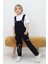 Unisex Çocuk Salopet Tulum Takım 2