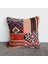 El Dokuma Kilim Kırlent Kılıfı 40X40 cm 4