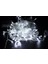 Beyaz Eklenebilir Süsleme (100 Ledli-10 LED Flaşlı) 3