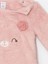 Baby Pembe Uzun Kollu Nakışlı Pelüş Kız Bebek Pijama Takımı 3