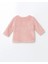 Baby Pembe Uzun Kollu Nakışlı Pelüş Kız Bebek Pijama Takımı 4