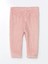 Baby Pembe Uzun Kollu Nakışlı Pelüş Kız Bebek Pijama Takımı 5